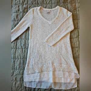 LOFT Sparkly Knit Sweater